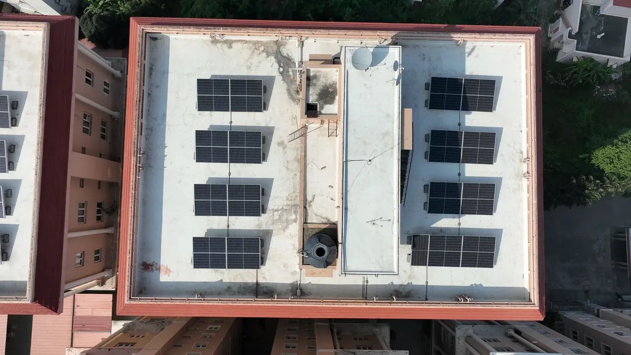 Daystar Solar installation at Victoria Towers
