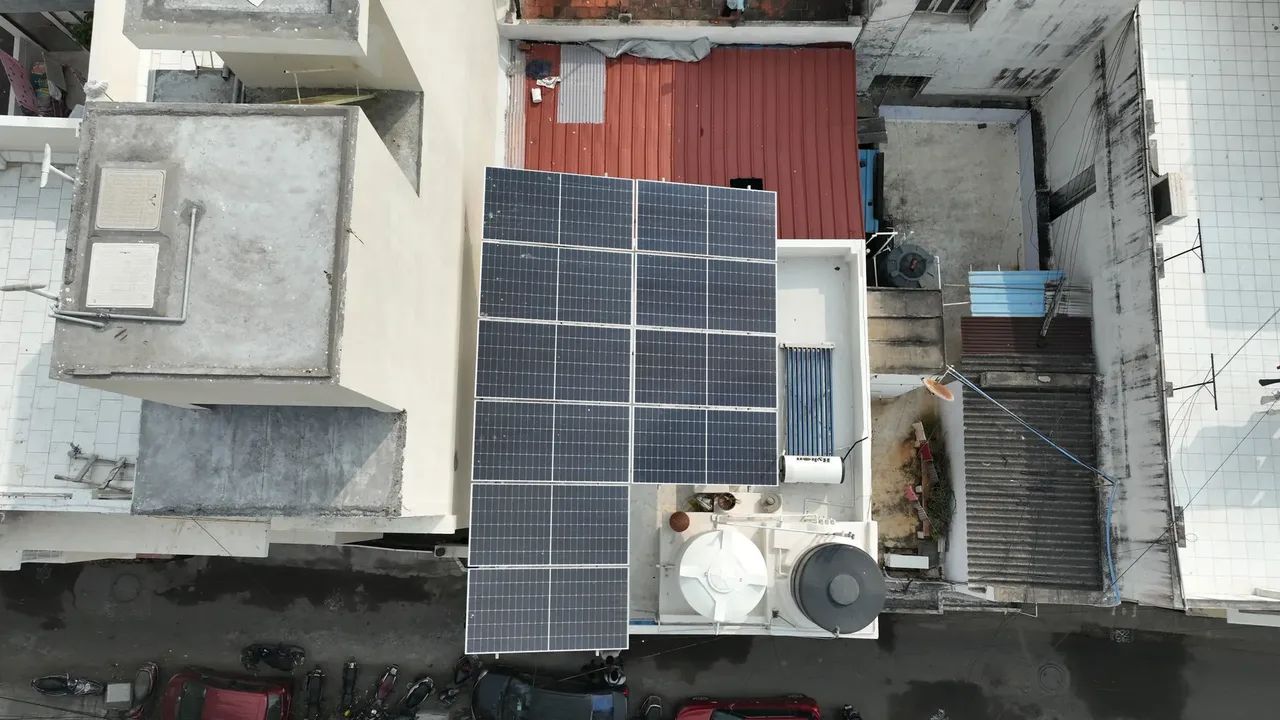 Daystar Solar installation at Residence 1