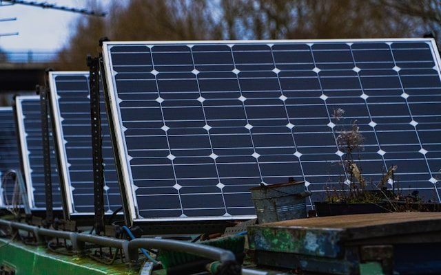 Residential rooftop solar installation reducing grid dependency